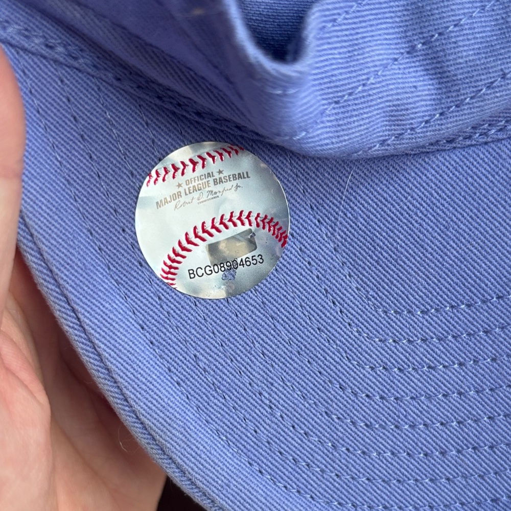 NYY New York Yankees periwinkle 47 hat - Picture 6 of 8